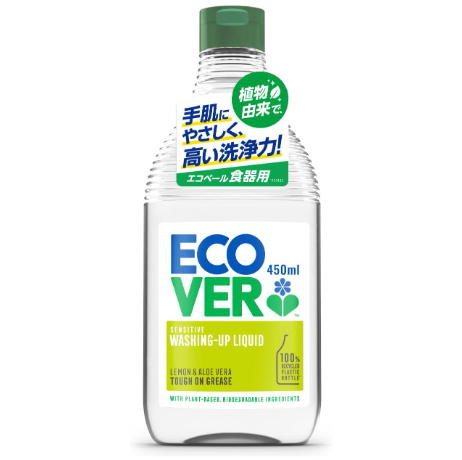 ECOVER(エコベール) 食器用洗剤 本体 レモンの香り 450ml